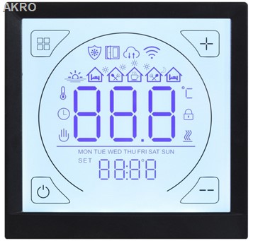 ESCO TC-610CWiFi CZARNY Regulator do Podłogówki